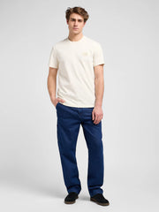 Meska Koszulka Lee Ww Essential Tee Ecru 112370486