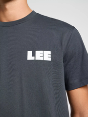 MĘSKA KOSZULKA LEE WW GRAPHIC TEE WASHED BLACK 112364591