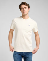 Meska Koszulka Lee WW Tee Ecru 112370490