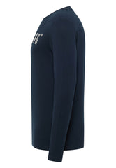 Męska Koszulka Longsleeve Mustang Asheville Dark Sapphire 1016288 4136