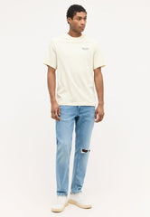 Męska Koszulka T-Shirt Mustang Austin Light Gray 1015062 3003