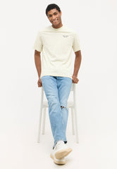 Męska Koszulka T-Shirt Mustang Austin Light Gray 1015062 3003