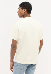 Męska Koszulka Mustang Austin T-Shirt Nadruk Light Gray 1015076 3003