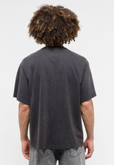 Męska Koszulka Mustang T-shirt Akron Jet Black 1015658 4188