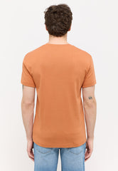 Męska Koszulka Mustang T-shirt Allen Raw Sienna 1015061 7088