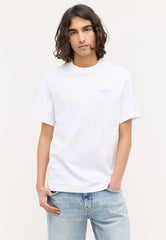 Męska Koszulka Mustang T-shirt Alvarado Bright White 1015063 2007