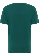 Męska Koszulka Mustang T-shirt Logo Nadruk Alex C Print June Bug 1014445 6485