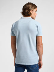 MESKA KOSZULKA POLO LEE GARMENT DYE POLO CONCRETE GRAY 112363859