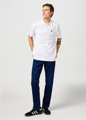 Meska Koszulka Polo Wrangler Polo Shirt Bright White 112362386