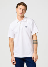 Meska Koszulka Polo Wrangler Polo Shirt Bright White 112362386