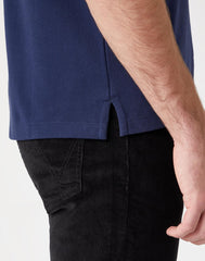 MĘSKA KOSZULKA POLO WRANGLER SS PIQUE POLO NAVY W7D5K4114 112131754
