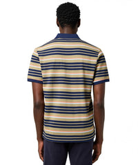 Meska Koszulka Polo Wrangler Stripe Polo Shirt Aloe 112371510