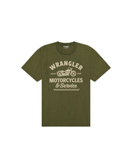MESKA KOSZULKA WRANGLER AMERICANA TEE DEEP DEPTHS 112377954