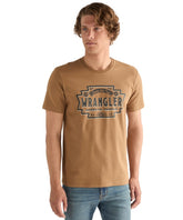 Meska Koszulka Wrangler Americana Tee Ermine 112378475