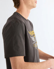 MĘSKA KOSZULKA WRANGLER AMERICANA TEE FADED BLACK 112387009