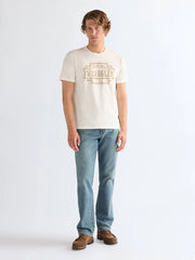 Męska Koszulka Wrangler Americana Tee Worn White 112378505