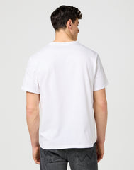 Meska Koszulka Wrangler Embroidery Tee Worn White 112371487