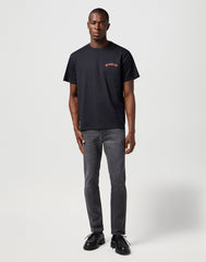 Męska Koszulka Wrangler Graphic Tee Black 112362793