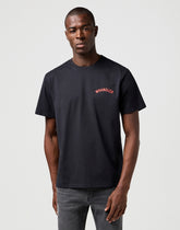 Męska Koszulka Wrangler Graphic Tee Black 112362793