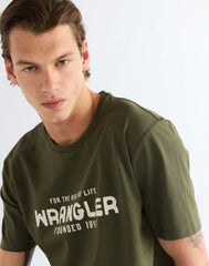 MĘSKA KOSZULKA WRANGLER GRAPHIC TEE DEEP DEPTHS 112387012