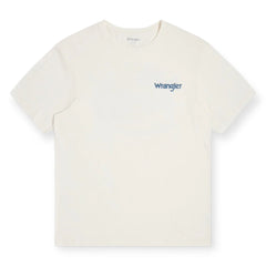 Męska Koszulka Wrangler Graphic Tee Worn White 112362835
