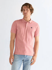 Męska Koszulka Polo Wrangler Polo Shirt Dusty Rose 112378002