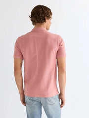 Męska Koszulka Polo Wrangler Polo Shirt Dusty Rose 112378002