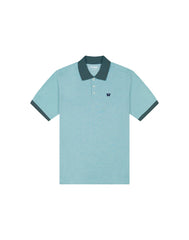 MESKA KOSZULKA WRANGLER REFINED POLO SHIRT BRITTANY BLUE 112377999