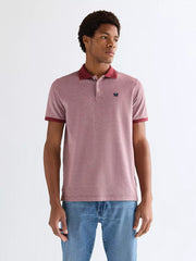 MESKA KOSZULKA WRANGLER REFINED POLO SHIRT RUBY WINE 112377998