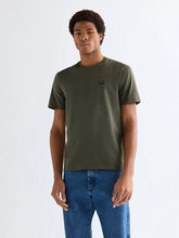 Męski T-Shirt Wrangler Sign Off Tee Deep Depths 112378011