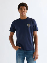 Meska Koszulka Wrangler Small Americana Tee Navy 112377984