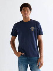 MESKA KOSZULKA WRANGLER SMALL AMERICANA TEE NAVY 112377984