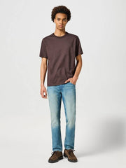 Meska Koszulka Wrangler SS Solid Tee Mole 112357357