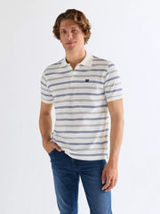 MESKA KOSZULKA WRANGLER STRIPE POLO SHIRT WORN WHITE 112378958