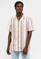 Męska Koszulka Collin Camp Stripe Mustang Collin Camp Stripe Multi Stripe 1015701 12453