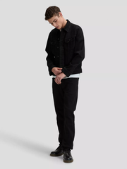 MĘSKA KURTKA JEANSOWA LEE RIDER JACKET CLEAN BLACK 112376448