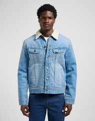 MĘSKA KURTKA JEANSOWA LEE SHERPA JACKET THE FRANK 112370463