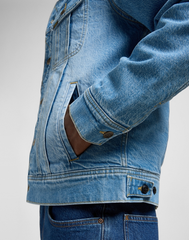 MĘSKA KURTKA JEANSOWA LEE SHERPA JACKET THE FRANK 112370463