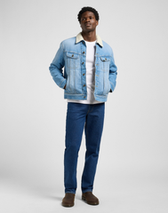 MĘSKA KURTKA JEANSOWA LEE SHERPA JACKET THE FRANK 112370463