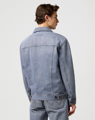 Męska Kurtka Jeansowa Wrangler Anti Fit Jacket Light Ice 112371446