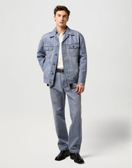 Męska Kurtka Jeansowa Wrangler Anti Fit Jacket Light Ice 112371446