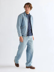 MESKA KURTKA JEANSOWA WRANGLER TRAILRIDER JACKET DOVE WING 112378055
