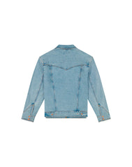 MESKA KURTKA JEANSOWA WRANGLER TRAILRIDER JACKET DOVE WING 112378055