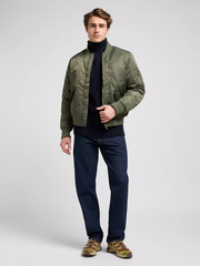 MĘSKA KURTKA LEE BOMBER JACKET OAK MOSS 112371315