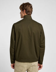 MESKA KURTKA LEE HARRINGTON JACKET OLIVE NIGHT 112363662