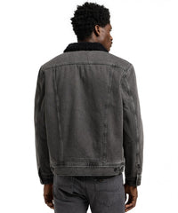 MESKA KURTKA LEE SHERPA JACKET DEEP OBSIDIAN 112370427