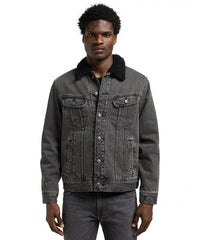 MESKA KURTKA LEE SHERPA JACKET DEEP OBSIDIAN 112370427