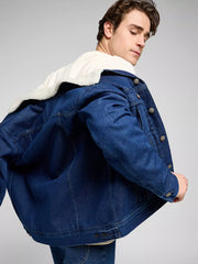 Męska Kurtka Lee Sherpa Jacket Save It 112370428