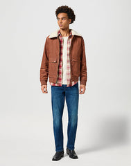 Męska Kurtka Przejściowa Wrangler Corduroy Aviator Root 112357268