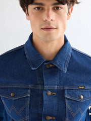 Męska Kurtka Wrangler Cowboy Cut Jacket Prewashed Indigo 112379708